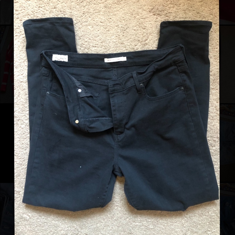 Levi’s high rise stretch skinny jeans